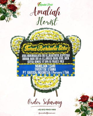 Papan Bunga Duka di Kotamobagu
